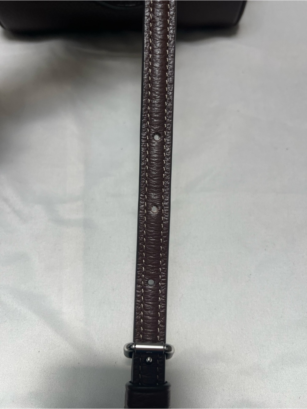 Coach Mini Rowan Maple Color with Silver Hardware - Picture 7 of 9